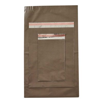 Image of: Foil bag, Pinstripe Gray