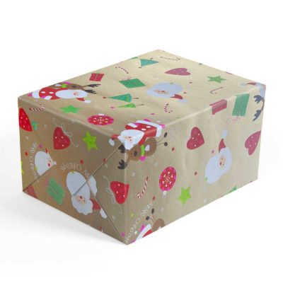 Image of: Gift wrap Ho-Ho-Ho