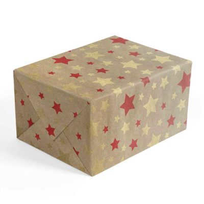 Image of: Gift wrap Wrapped in Stars
