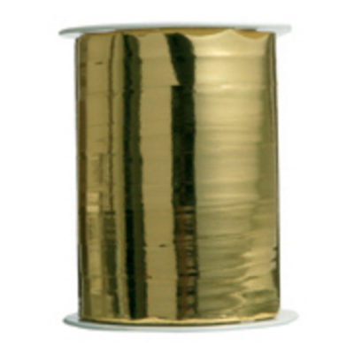 Image of: Metallic Poly ribbon, gold