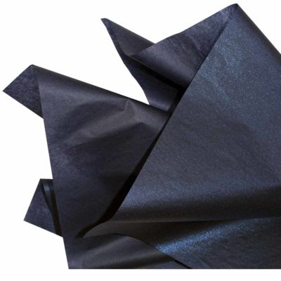 Image of: Tissue paper Pearlized, Midnight Blue. 200 sheets