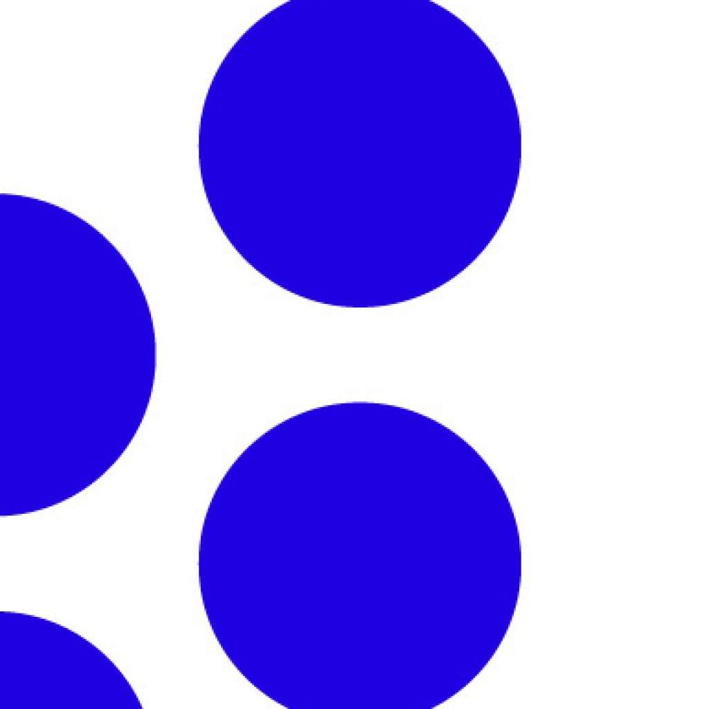 Circles Blue Bam left 5