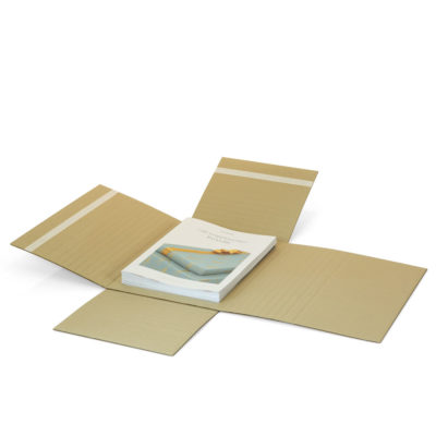 Image of: Shipping sleeve with tape closure, 3mm card board
