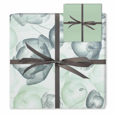 Image of: Gift paper matt, two-sided, X-ray Flowers. FSC®