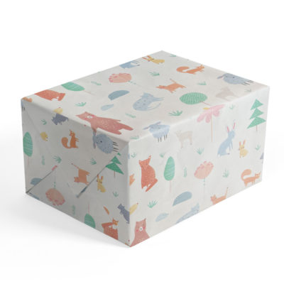 Image of: Gift wrap Bear & Friends FSC®