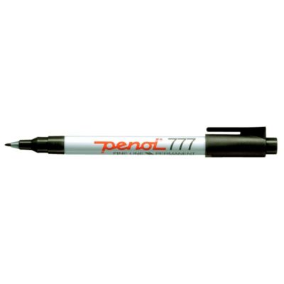 Image of: Marker pen Penol 777 permanent. 1,0mm. Black