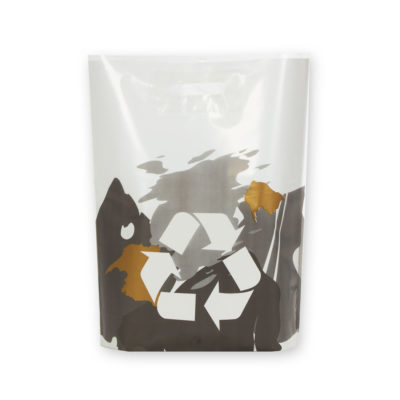 Image of: Plastic bag Splash, 80 micron. 80% Recycled
