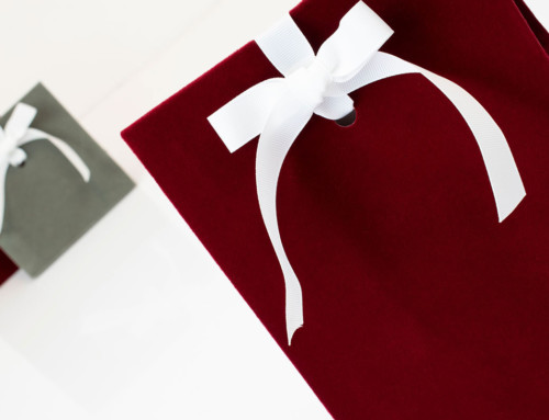 Do you want to impress and pamper your customers with a unique gift bag? Our velvet gift bag might be for you.
