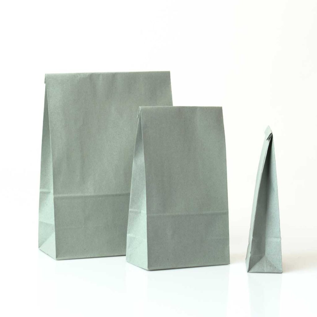 Image of: Gift bag paper, dust green