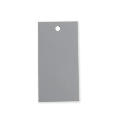 Image of: Hang tag Light Gray. Backside: White. 200 pcs. FSC®