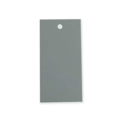 Image of: Hang tag Nordic Gray. Backside: White. 200 pcs. FSC®