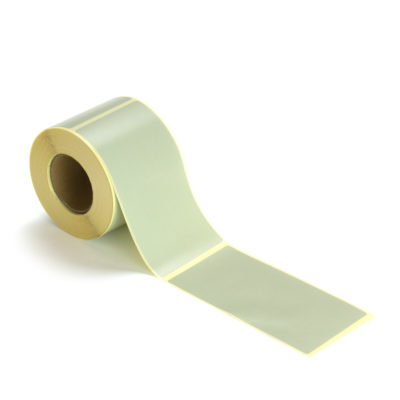 Image of: Label, Green. 250 per roll