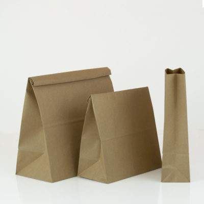 Image of: Paper bag nature without handle