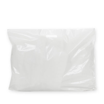 Image of: Plastic carrierbag white