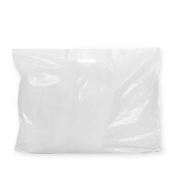 Image of: Plastic carrierbag white