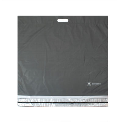 Image of: Shipping bag Grey/Black 680x550mm 80% recycled