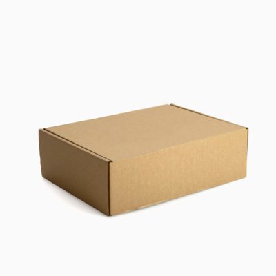 Image of: Shipping box brown cardboard, 3 mm