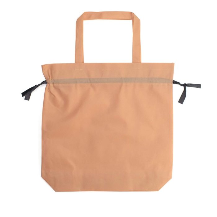 Image of: String bag w. shoulder handles, pink/nude