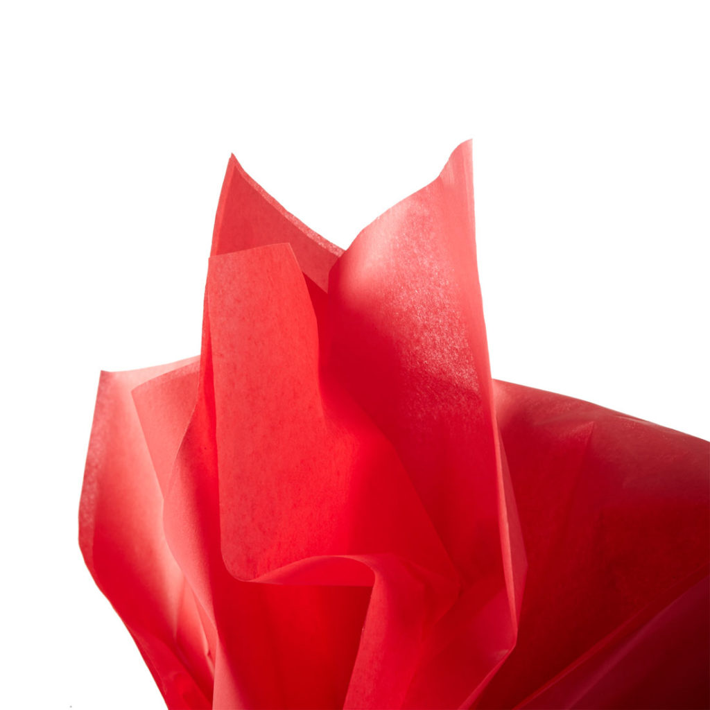 Tissue Paper, Red, 240 sheets. Scanlux Packaging