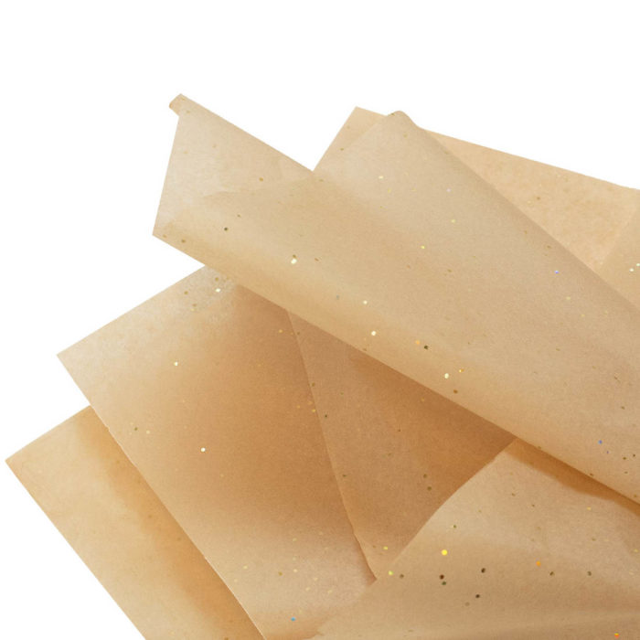 Image of: Tissue paper Gemstones, Gold dust. 200 sheets