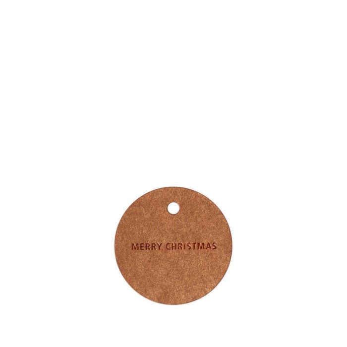 Image of: To & from hang tag, round/Copper