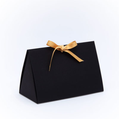 Image of: Triangle box Black 160x80x110mm. REMEMBER TO ORDER RIBBON