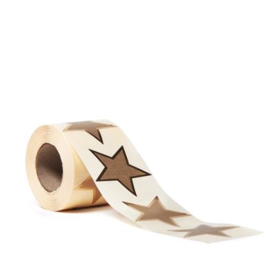 Image of: Sticker Star Gold