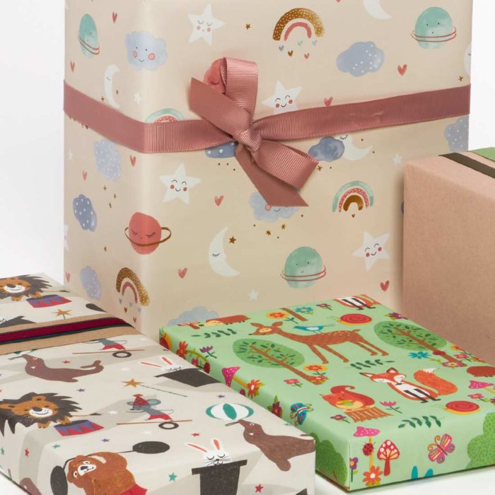 Image of: Gift wrap Circus