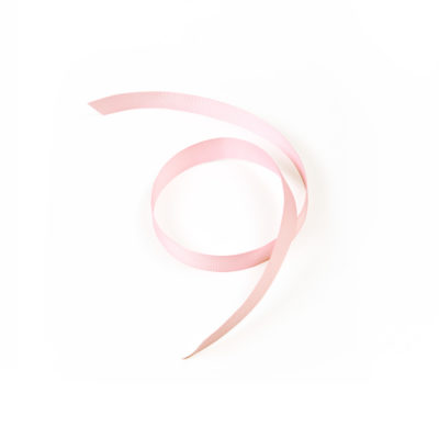 Image of: Grosgrain Ribbon, Pearl Pink