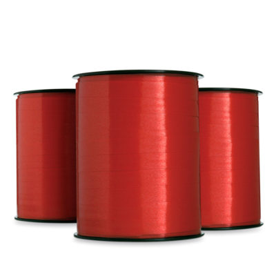 Image of: Poly Ribbon Red