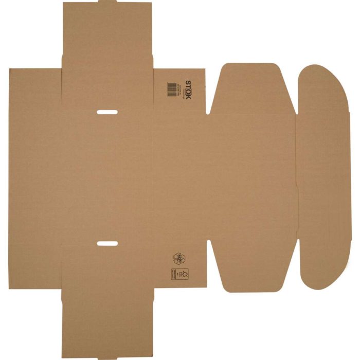 Image of: Shipping box brown cardboard, 3 mm