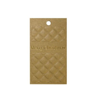 Image of: To & from hang tag, embossing, Gold