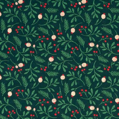 Image of: Gift wrap Snowberry Green 57cm