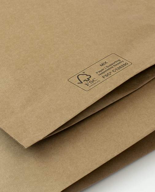 FSC-certified mailing bags