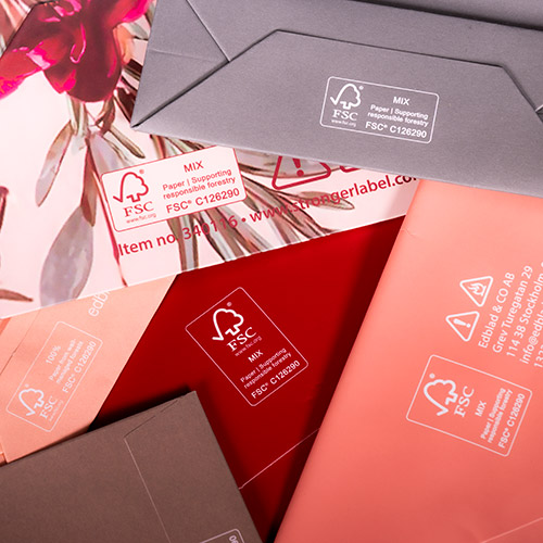 FSC certification on paper bags